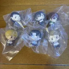 一番くじ 進撃の巨人 H賞 ちょこのっこフィギュア　コンプ　エレン　リヴァイ