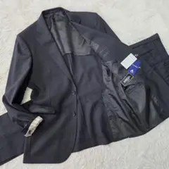 【未使用/XL位】リーガル スーツ セットアップ ウール チャコールグレー系のサムネイル