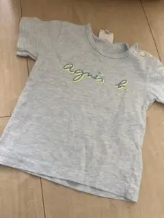 agès b. 水色グレー Tシャツ