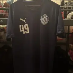 Puma ネイビー シャツ 49三浦学園