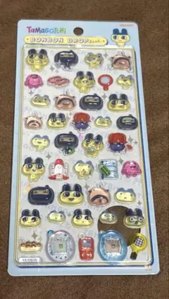 国内正規品　たまごっち　まめっち　ボンボンドロップシール　ボンドロ