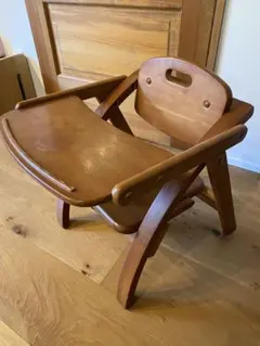 大和屋 アーチ　ローチェア ライトブラウン