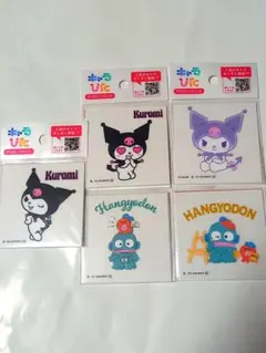 サンリオ　キャラぴた　アイロンプリントシート　5枚セット