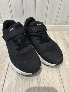 Nike ブラックスニーカー ベルクロストラップ　18cm
