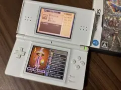 Nintendo DS light 本体/充電器/説明書/ドラゴンクエスト4
