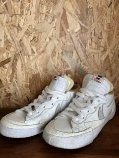 NIKE Blazer low sacai 白　28cm 箱あり