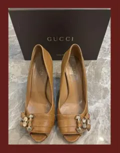 【正規品】GUCCI 本革　パンプス　36 (23.5)