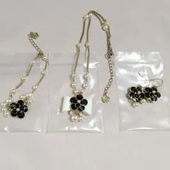 CLATHAS (クレイサス )ネックレス ピアス ブレスレット 3点セット
