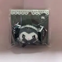 サンリオ　月夜のメロクロ　マスコットヘアクリップ　クロミ