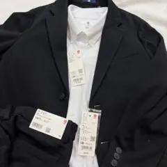 新品未使用　タグ付き ユニクロ　キッズ　フォーマル 男の子スーツ　140