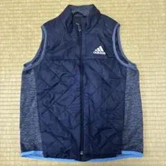 adidas キルティングベスト　140サイズ