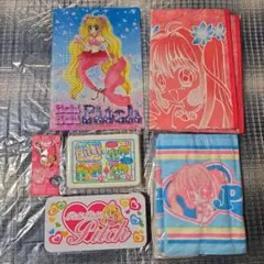 平成レトロ』30年ぐらい前のアニメやゲームの激レアハンカチセット