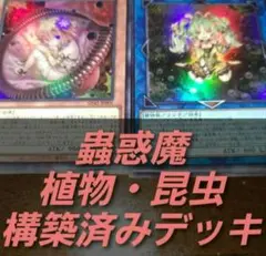 遊戯王OCG 　構築済みデッキ　55枚　蟲惑魔 新品スリーブ付　本格ガチ構築