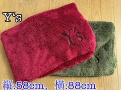 Y's　ワイズ　オリジナルブランケット　ブランケット　ボアフリース　2個セットのサムネイル