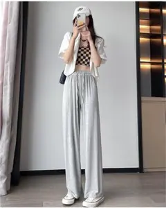 レディース スウェットパンツ グレー S