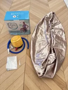 65cm シャンパンゴールド バランスボール　トレーニング　エクササイズ