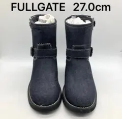 FULLGATE フルゲイト デニム エンジニアブーツ 27.0cm ネイビー