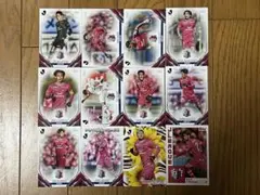 セレッソ大阪 TOPPS 2024 Jリーグフラッグシップ 12枚セット
