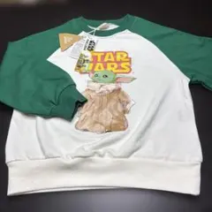 STAR WARS ヨーダ トレーナー 120cm タグ付き未使用26-0317のサムネイル
