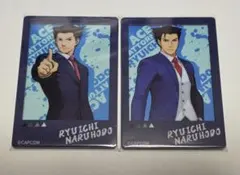 逆転裁判 アクリルカード 中国限定 成歩堂龍一 2種セット
