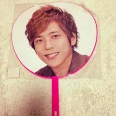 嵐 二宮和也 LIVE グッズ Popcorn ジャンボうちわ