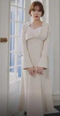 Herlipto Twist French sleeve top ホワイト/M - メルカリ