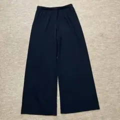 ユニクロ　プリーツストレートパンツ Lサイズ