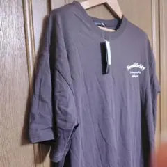 新品タグ付き　 ロゴプリント Tシャツワンピ　 ブラウンのサムネイル