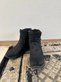 (美品) ルコックスポルティフ　スエード　ブーツ カジュアルシューズ 25