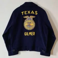 80s FFAジャケット ファーマーズジャケット テキサス州 茄子紺 フェード 80s〜 FFA Jacket | Pigsty Amemura