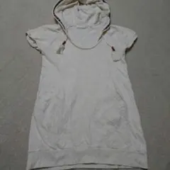 earth music アースミュージックエコロジ半袖チュニックパーカーF