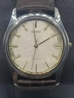 【稼働品】メンズ SEIKO Dolce 7741-6040 腕時計