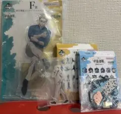 呪術廻戦 一番くじF賞 H賞J賞アクリルスタンドアクリルバッジラバーチャーム