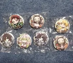鬼滅の刃 キャラばんちょうこう 缶バッジ 竈門炭治郎 竈門禰豆子 我妻善逸 バラ