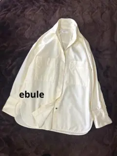 ebule エブール　オープンカラーシャツ　オーバーサイズ　38のサムネイル