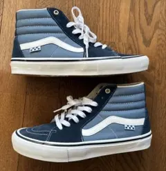 Vans Sk8-Hi ネイビー/グレー ハイカットスニーカー