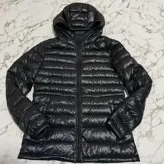 00s old UNIQLOプレミアムダウンジャケット黒 S 短丈 y2k