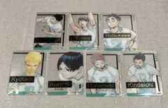 ハイキュー!!FAN PARK 箔押しクリアカードコレクション 青葉城西セット