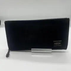ポーター アロハポーター ラウンドジップ 長財布 ブラック