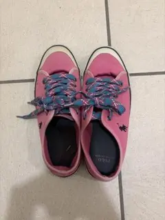 Polo Ralph Lauren キャンバススニーカー ピンクのサムネイル