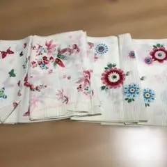 昭和レトロ　生地３枚　端切れ
