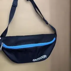 OUTDOOR ボディバッグ 黒/青のサムネイル
