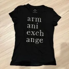 ト*ス様 Armani Exchange ロゴ Tシャツ Mサイズ ブラック