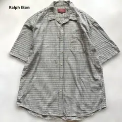 Ralph Eton 半袖チェックシャツ LLサイズのサムネイル