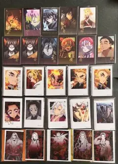 鬼滅の刃　チェキ風ブロマイド　リバーシブルフォトカード　ポストカード　41枚