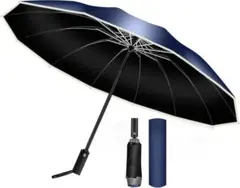 逆折り式 折り畳み傘 ワンタッチ自動開閉 大きいサイズ