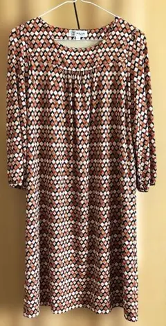 R*E様 MICHEL KLEIN 幾何学模様 ワンピース 38