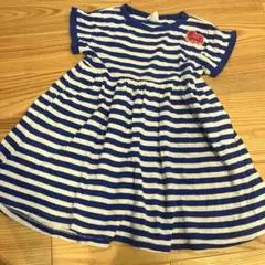 breeze ワンピース　ボーダー　ブルーのサムネイル