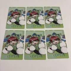カラフルピーチ展示会トレカ じゃぱぱ シェアハウス 3枚 からぴち