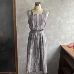 古着　ヴィンテージ レトロ　リボンワンピース　used ビンテージ　希少